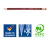 Staedtler Tradition HB Pencils with Eraser Pack of 10 Blister