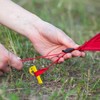 SZCXDKJ 30 Pcs Plastic Tent Pegs, Heavy Duty Plastic Tent