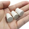 Bonsicoky 10 Pack Solid Rubber Stoppers - 00# Tapered Shaped