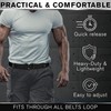 TECEUM Tactical Belt – Black B1 XL – Heavy-Duty Military,