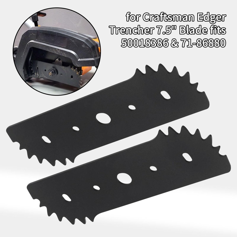 DECKMAN WA0034 7-1/2" Electric Lawn Edger Replacement Blade for Worx