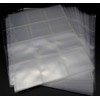 docsmagic.de 50 12-Pocket Pages Stickers Square Cards 11-Hole Folder Pages