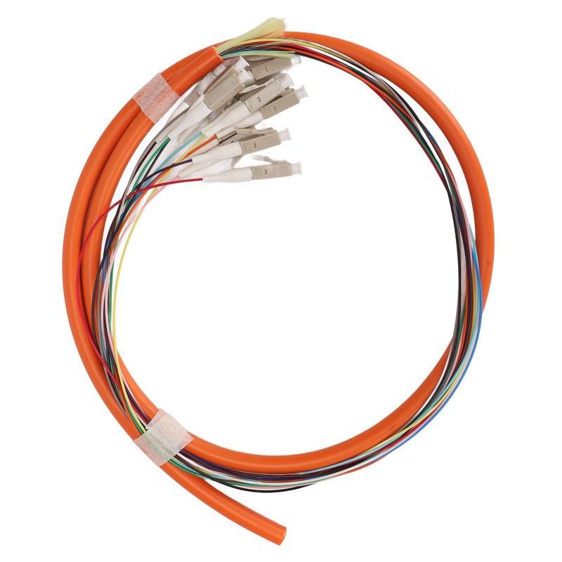 Fiber Pigtail 12 Strand Multimode Stable Fiber Pigtail Cable for