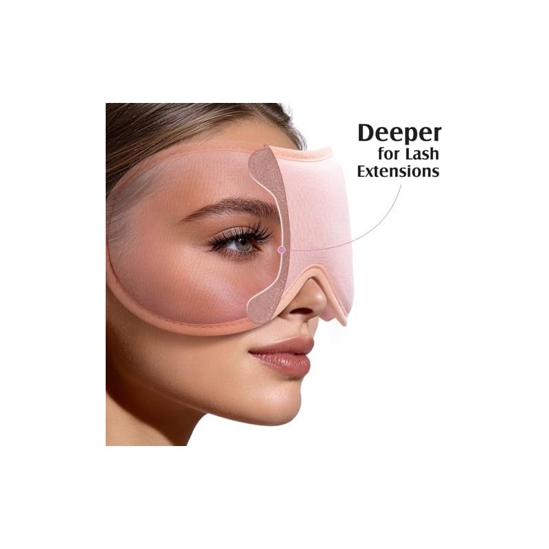 Sleep Mask Travel Case, Compact Lightweight Accessory for Travel and