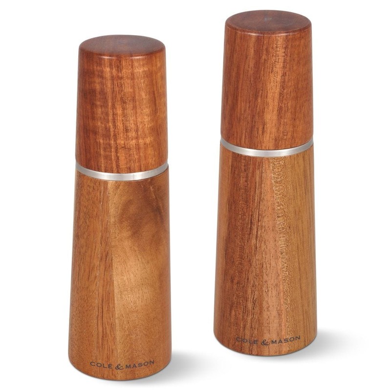 Cole & Mason Marlow Salt & Pepper Mill Set, Dark
