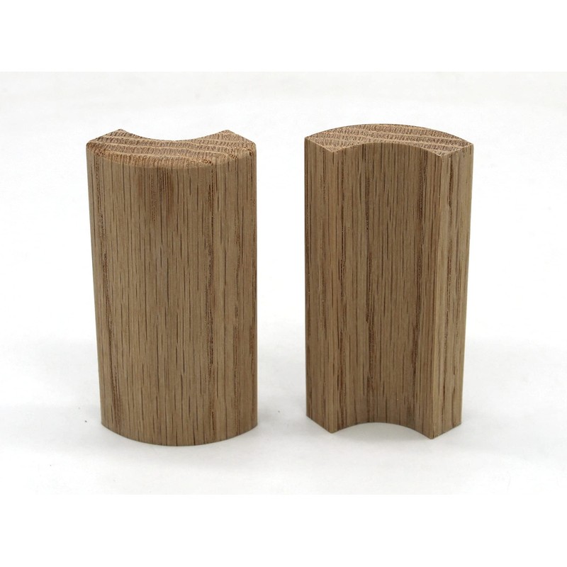 5/8" x 2" x 4" Red Oak Outside Radius Corner