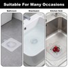 4pcs Drain Covers for Bugs Silicone Shower Drain Stopper Cover
