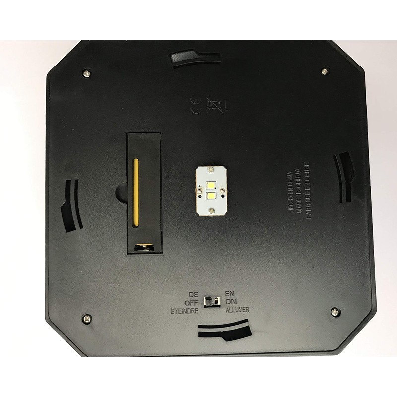 Ntertainment House 6 Pack Black Solar Post Cap Lights with