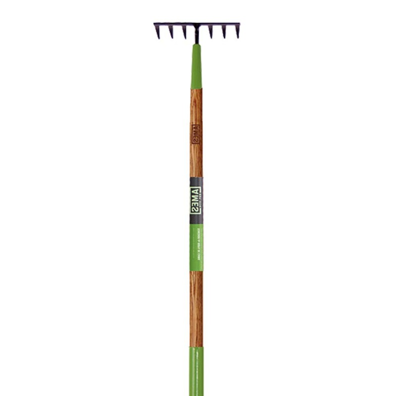 AMES 2916200 7-Tine Welded Steel Floral Leveler Rake