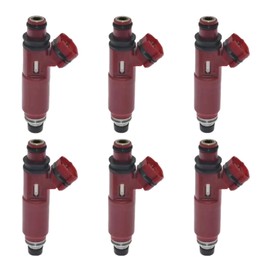 Bulubiu 6PC Fuel Injector MD357267 Fit for 2001-2002 Mitsubishi Montero 3.5L V6 aftermarket part Replace,OE 842-12310 195500-3970