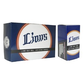 LEZAX SLBA-3758 Saitama Seibu Lions Golf Balls, Set of 6, White