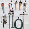 KURUI Heavy Duty Garage Hooks for Hanging, 2 Pack Metal