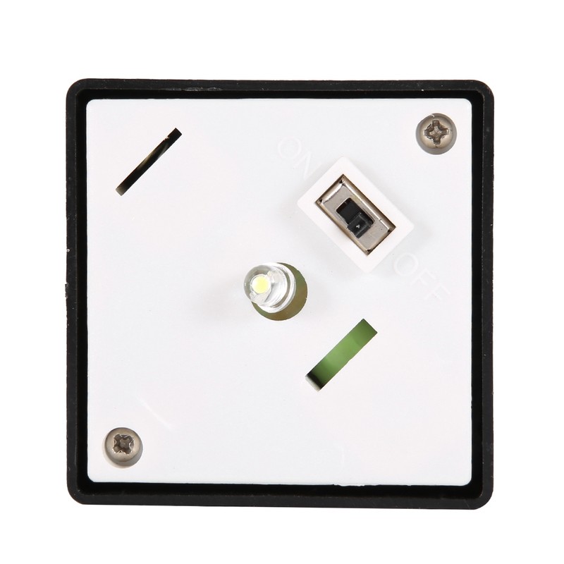 Solar Powered LED Square Warm White Light for Garden Fence