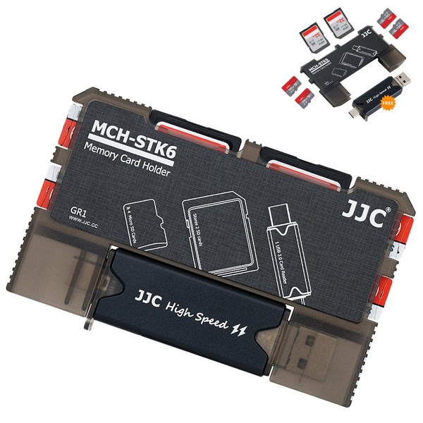 Compact Slim SD MSD TF Card Holder Case with Memory