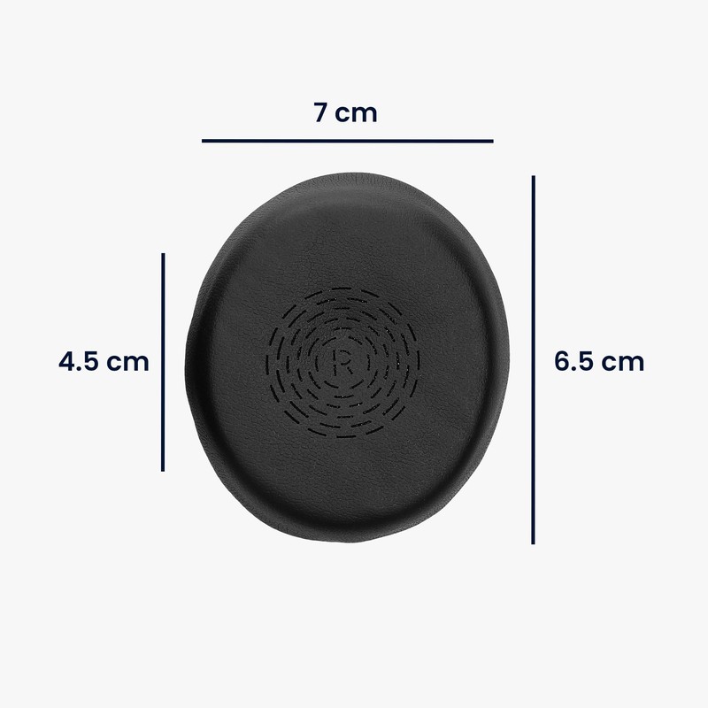kwmobile Ear Pads Compatible with Jabra Evolve 2 55 /