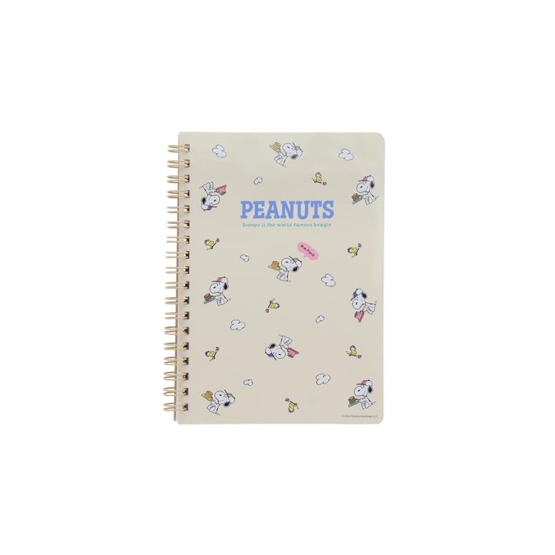 Sunstar Stationery Snoopy Notebook B6 Play with Colors Camping S2642247