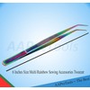 AAProTools Titanium Rainbow Color Multipurpose Tweezers Sewing Machine Tweezers for