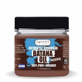 Safah’s Natural - 100% Pure Batana Oil for Hair Growth – 100% Pure Oil for Hair and Skin - Deep Nourishment for Dry Areas & Scars - 50ml