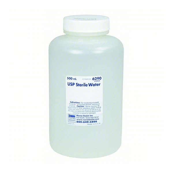 NA Sterile Water for Irrigation 500ml Bottle 32oz