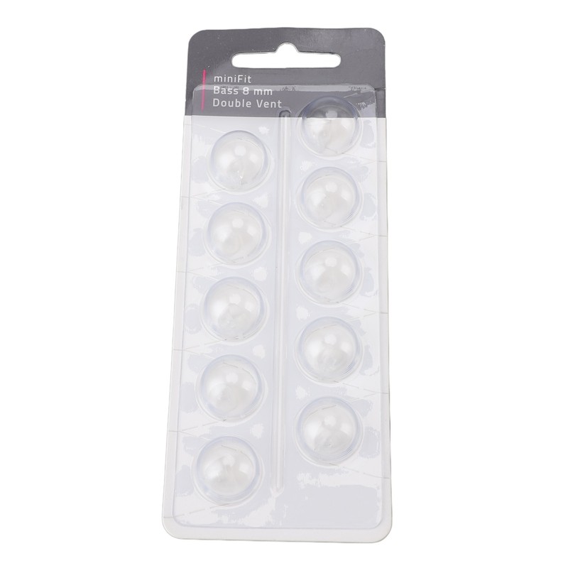 10pcs Double Vent Bass Dome Accessory Single Layer Double Vent