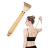 Lyanxinlei Back Scratcher, Classic Portable Extendable Bamboo Back Scratcher for