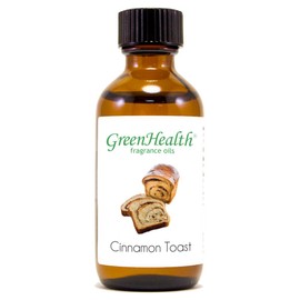 2 fl oz Cinnamon Toast Fragrance Oil (Glass Bottle w/Cap) - GreenHealth
