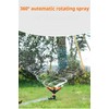 360° Rotating Sprinkler – Lawn Sprinkler with Adjustable 45° Angle,