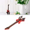 Mini Bass Simulation Classical Decorative Instrument Collection Miniature Guitar Model
