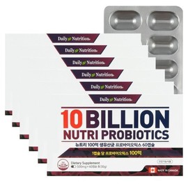 Daily Nutrition (60X6) Nutri Live Lactobacillus Breast Milk Lactobacillus Probiotics / (60X6) 뉴트리 생유산균 모유유산균 프로바이오틱스