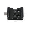 NICEYRIG Quick Release Clamp Compatible with Arca Standard for DJI