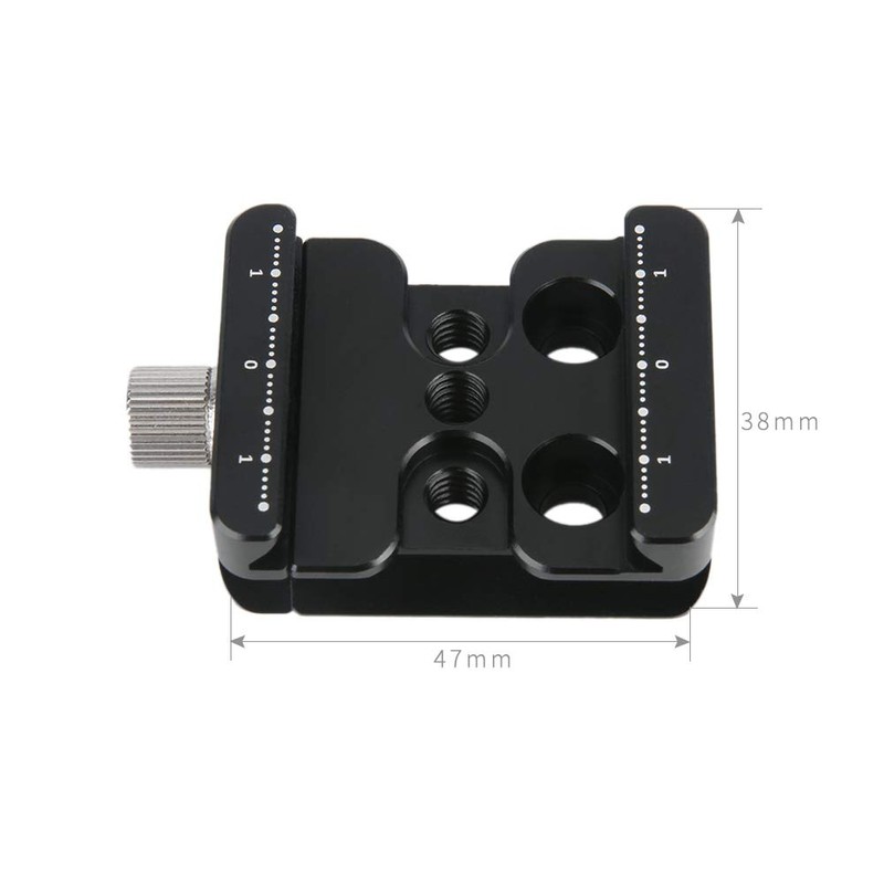 NICEYRIG Quick Release Clamp Compatible with Arca Standard for DJI