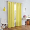 ECLIPSE Kendall Modern Blackout Thermal Rod Pocket Window Curtain for