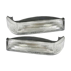 Evan Fischer Turn Signal Light Set Compatible with 1997-1998 Jeep Grand Cherokee Front CH2521128, CH2520128