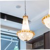 ULTECHNOVO 2Pcs Decorative Chain Extension for Pendant Lighting Fixture with