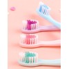 Generic Individually Packaged Cute Toothbrush Set, Compact Head (Purple, 3