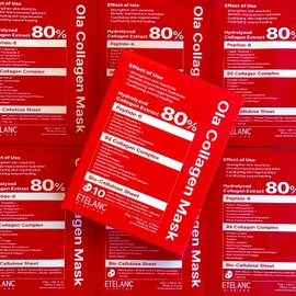 Ételan Etelang Olla Collagen Mask 30g (10 pieces) / 에텔랑 올라 콜라겐 마스크 30g (10개입)