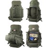 XMILPAX Large Internal Frame Backpack Tactical MOLLE Pack for Camping