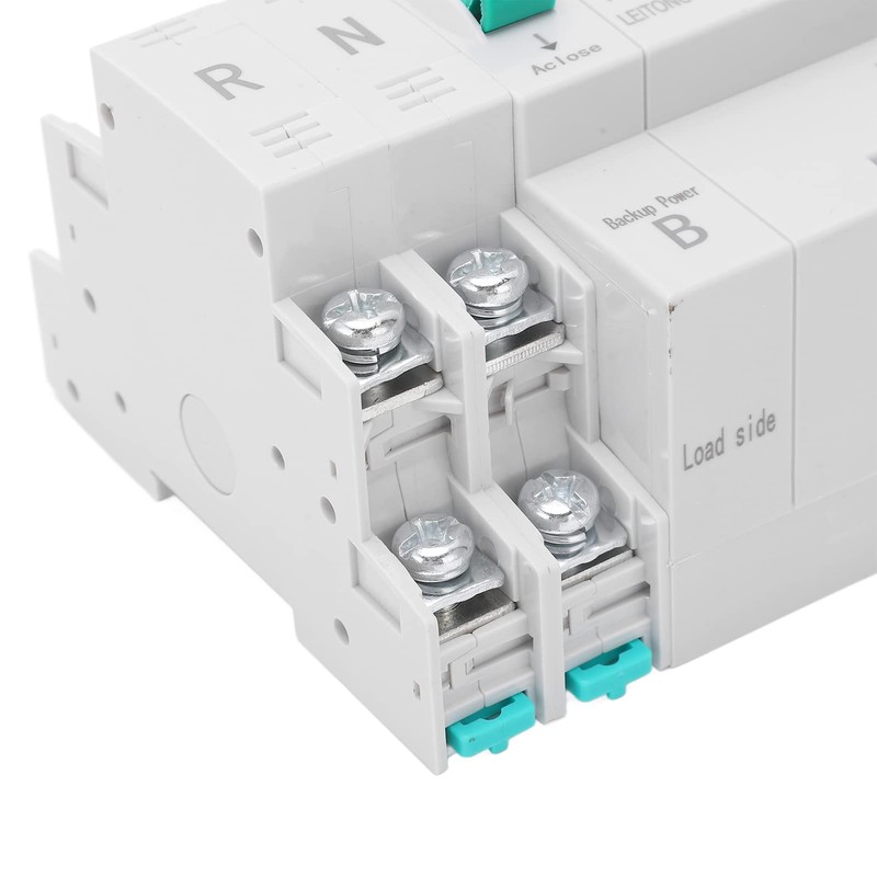 2P Dual Power Automatic Transfer Switch Electric DIN Rail Selector