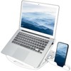 Laptop Stand with Smartphone Stand, 360° Rotation, Foldable, Anti-Slip, Adjustable