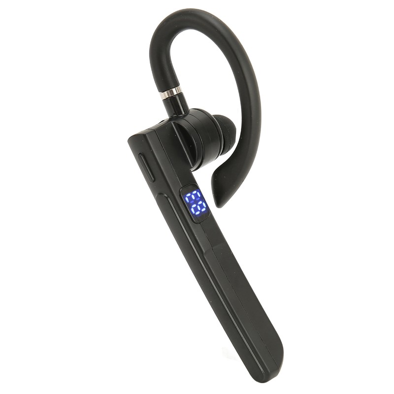 Bluetooth Earpiece Hands Free Single Ear Noise Reduction Digital Display