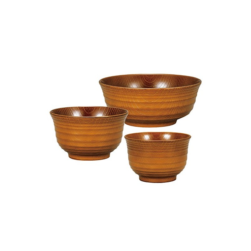 Yamanaka Lacquer Natural Range M16329 Sentan Keyaki Heather Soup Bowl