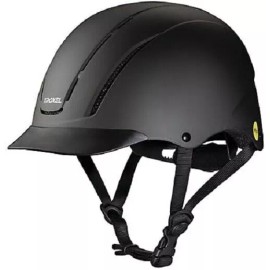 Troxel Riding Helmet Spirit MIPS Black Duratec Safety Low Profile Equine - Medium