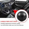 RYANSTAR Carbon Fiber Shift Knob Gear Shifter Knobs with 3