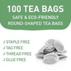 HANDPICK, Peppermint Tea Bags (100 Count) Non-GMO, 100% Pure Peppermint