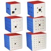 Gobus MoYu MoFangJiaoShi Speed Cube 2x2 3x3 4x4 5x5 6x6