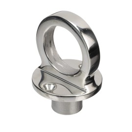 Seachoice 316 Stainless Steel Lifting Eye Without Cleat, 1-1/2 in. ID Ring Eye
