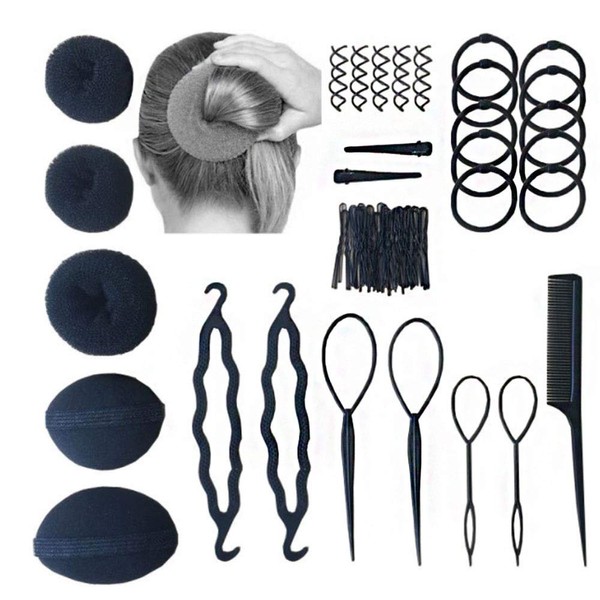 Hair Styling Design Accessories Set, Accessory for Styling Hair Band