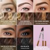 Pack of 2 Eyebrow Pencils, Waterproof, 2-in-1 Dual-Ended Microblading Eyebrow