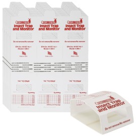 Catchmaster Spider & Insect Glue Traps 30-Pk (10 Sheets), Adhesive Cockroach Killer Glue Boards, Spider Traps, Cricket Sticky Trap, Indoor Roach Trap for Home, Garage & Shed, Pest Control for Home