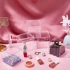 siawadeky Clear Acrylic Box Set of 4 with Lids, Candy